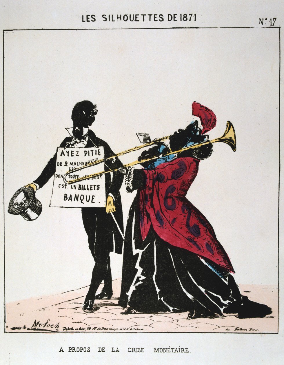A Propos de la Crise Monetaire, 1871 von Moloch