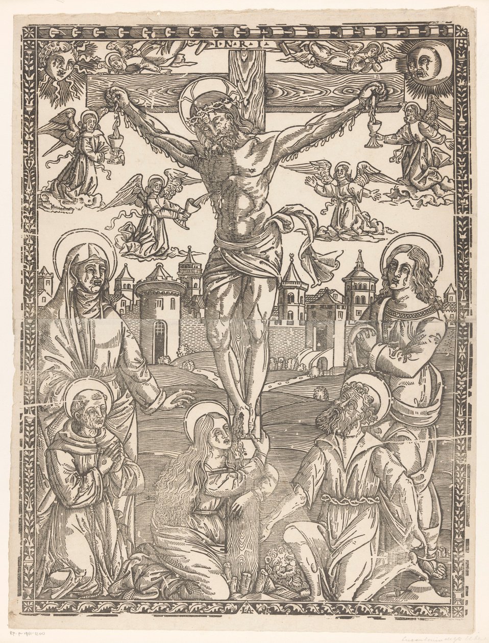 Kreuzigung Christi von Monogrammist LA