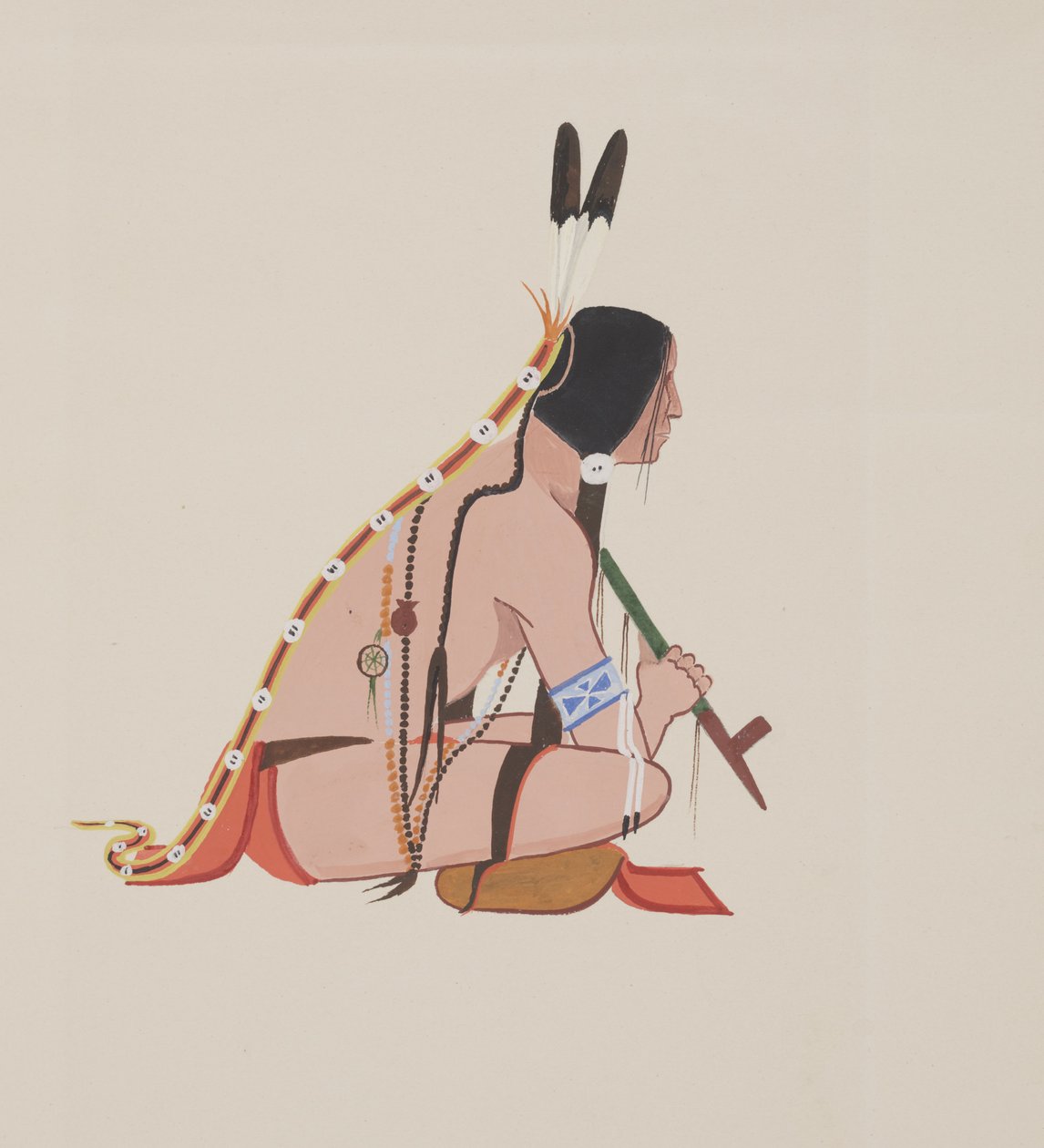 Cheyenne, ca. 1934 von Monroe Tsatoke