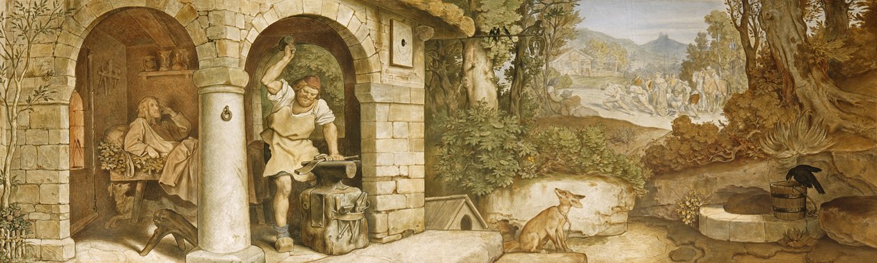Der Schmied von Ruhla von Moritz Ludwig von Schwind