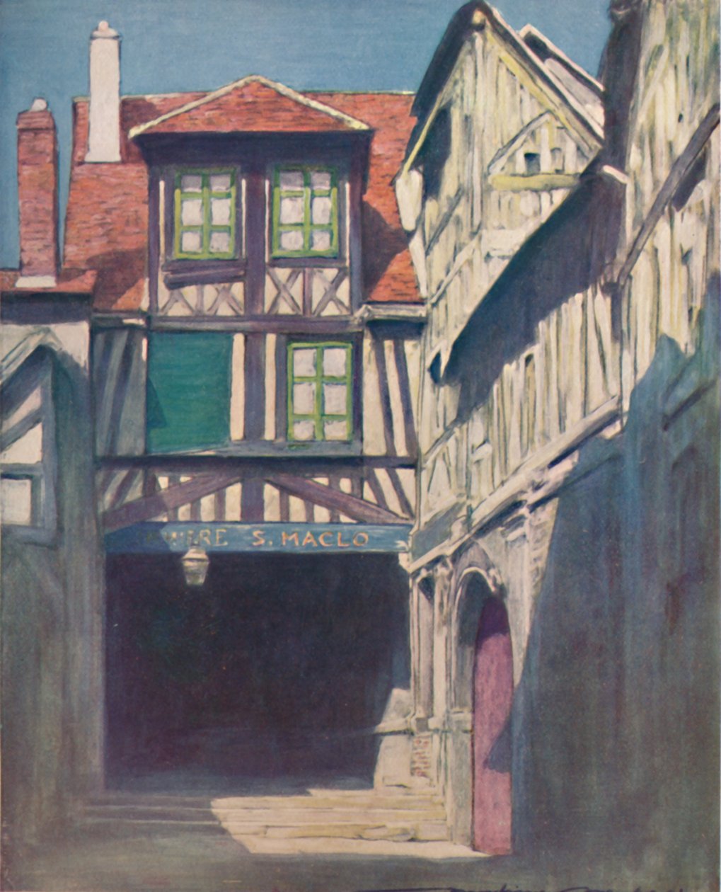 Rouen, 1903 von Mortimer L Menpes