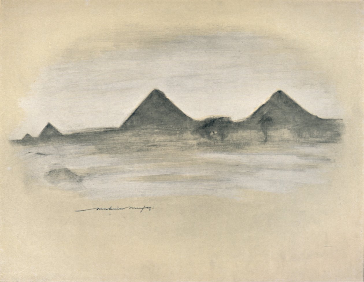 Die Pyramiden von Mortimer L Menpes