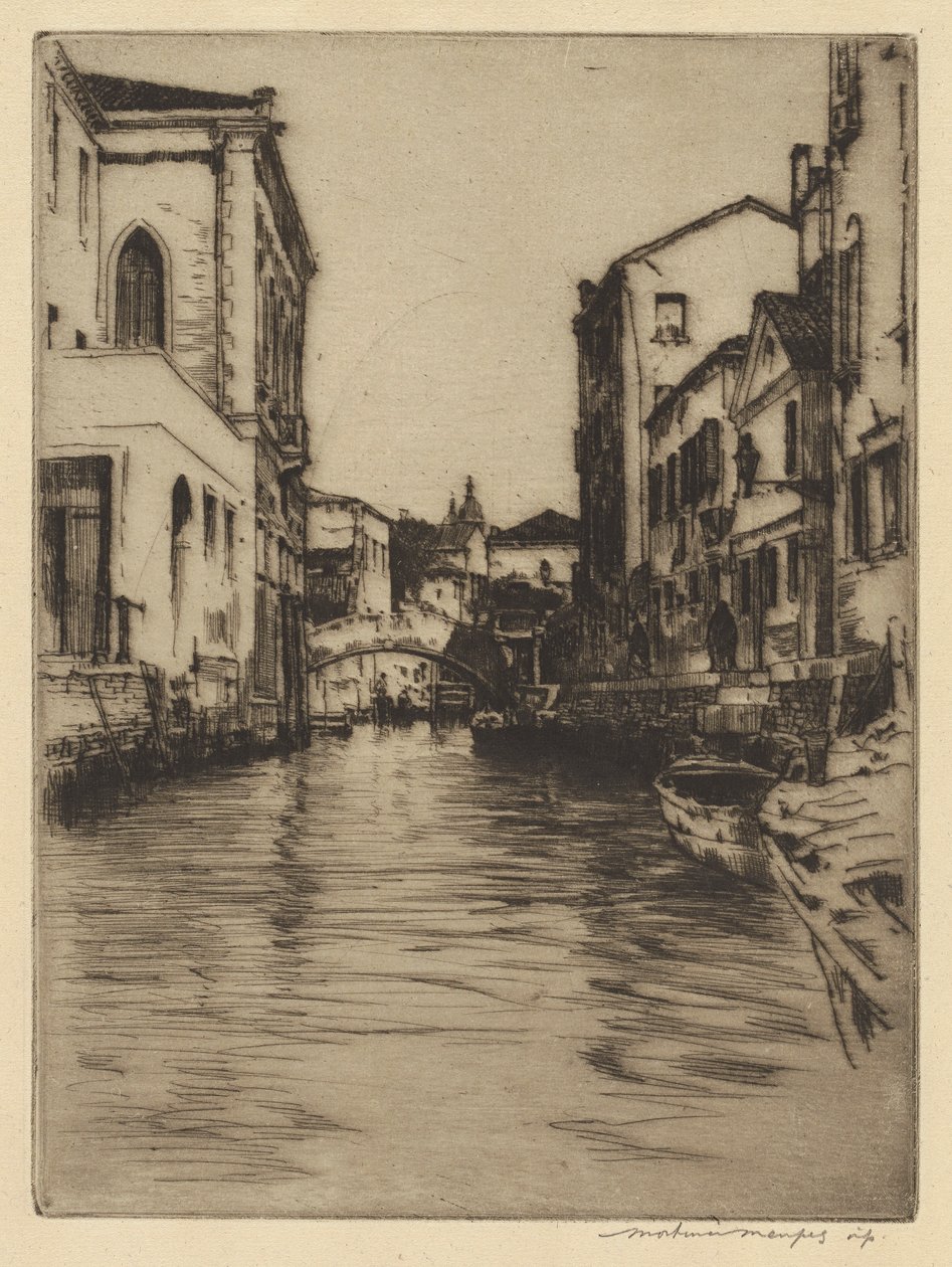Brücke von Luciano, Großer Kanal von Mortimer Menpes