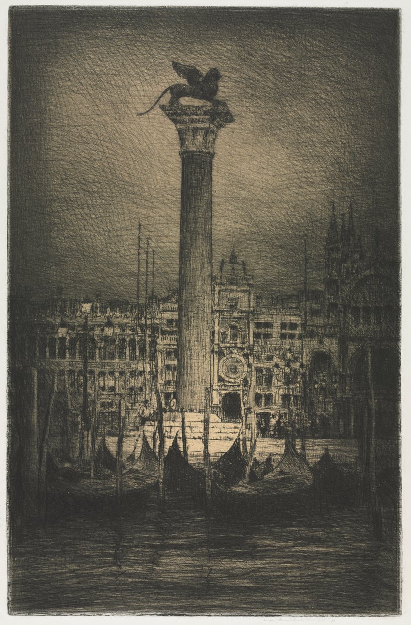 Markusplatz von Mortimer Menpes