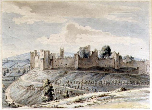 Burg Ludlow von Moses Griffith