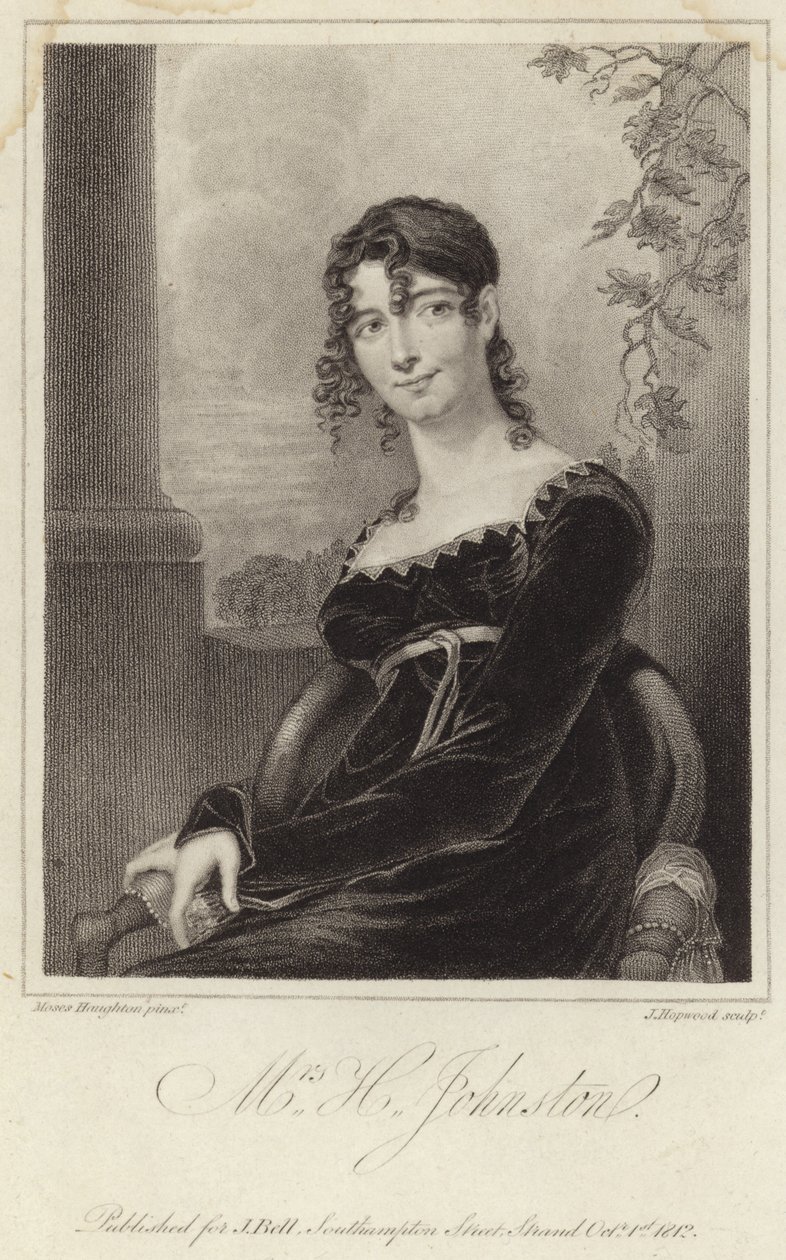 Mrs H Johnston (Gravur) von Moses Haughton