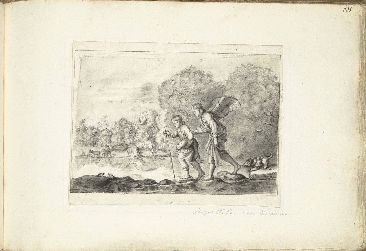 Tobias und der Engel von Moses Ter Borch