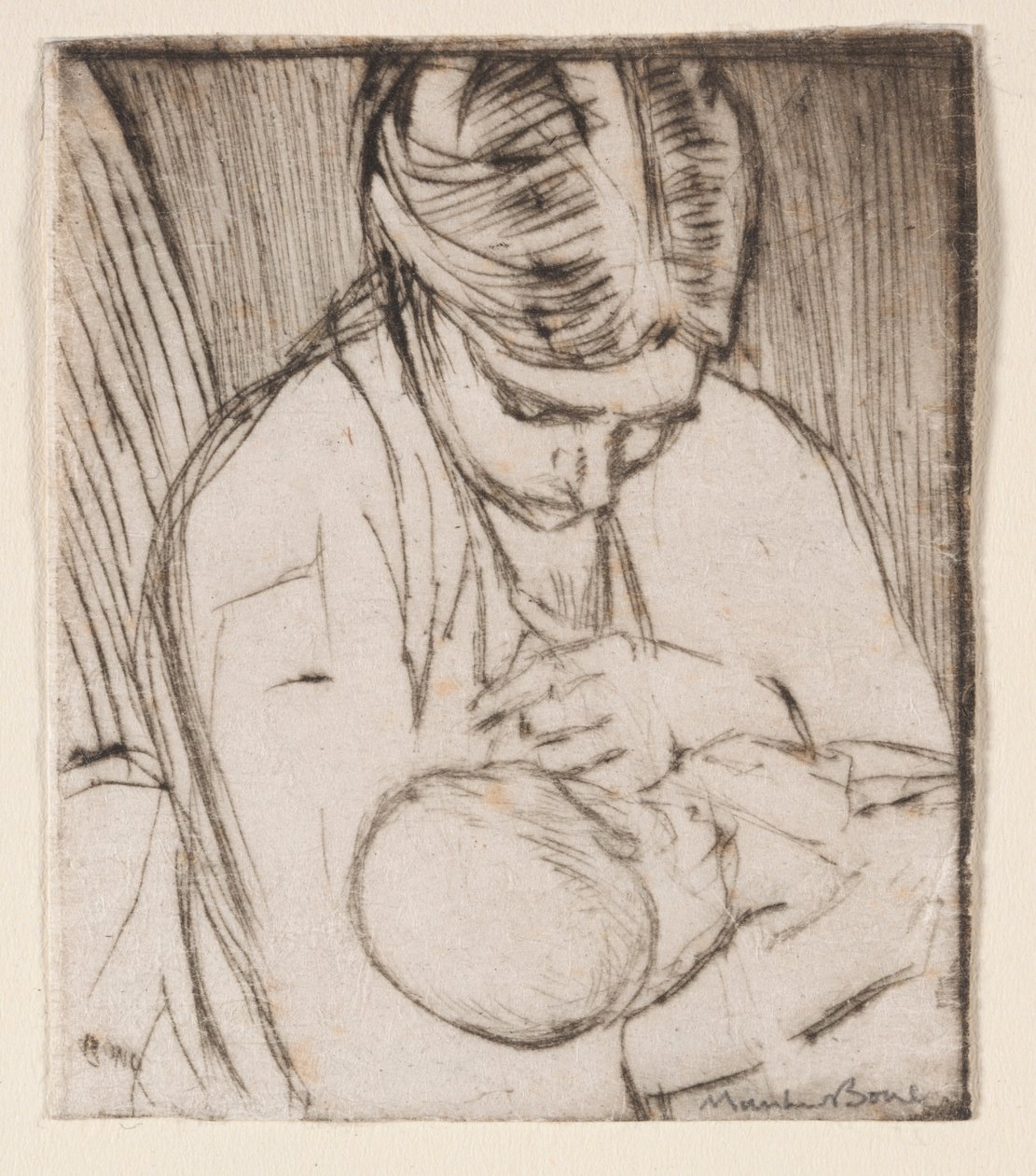 Gertrude und Stephen, Nr. 6 von Muirhead Bone