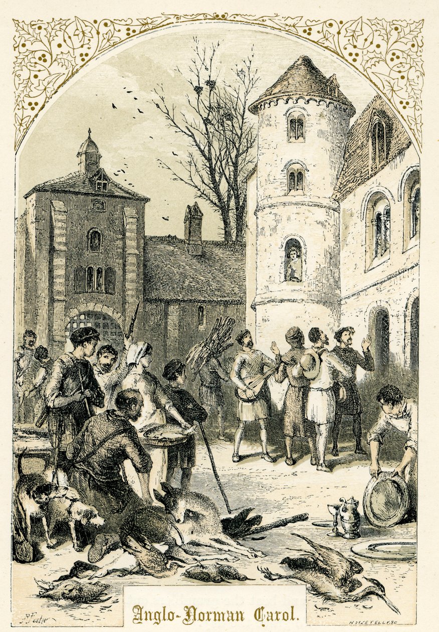 Anglo-Normannisches Weihnachtslied von Myles Birket Foster