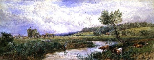 Erntezeit von Myles Birket Foster