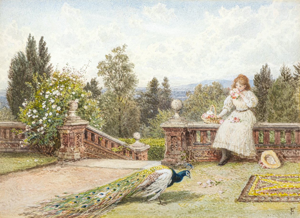Die Terrasse von Myles Birket Foster
