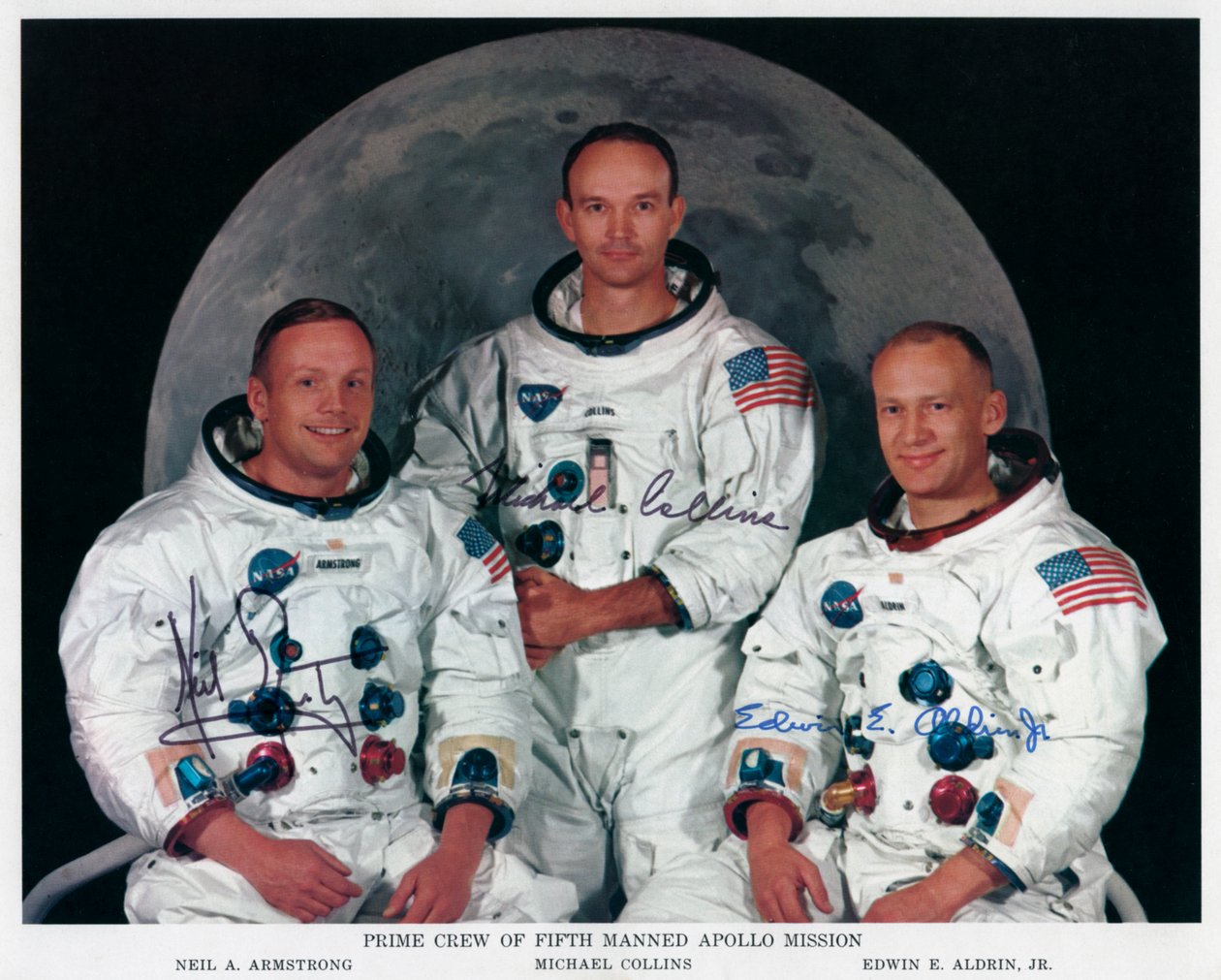 Die Besatzung von Apollo 11, 1969 von NASA Images