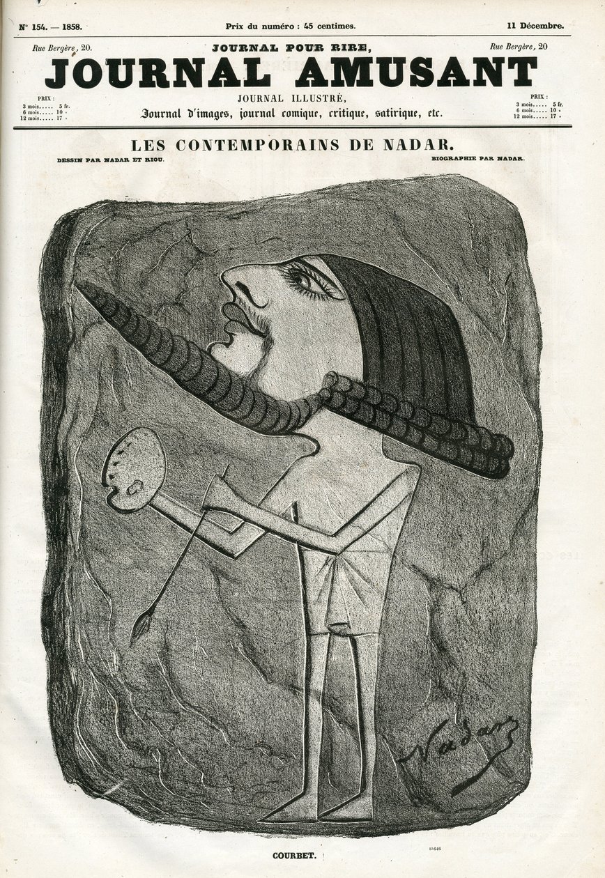 Titelblatt des „The Fun Journal“ von Nadar