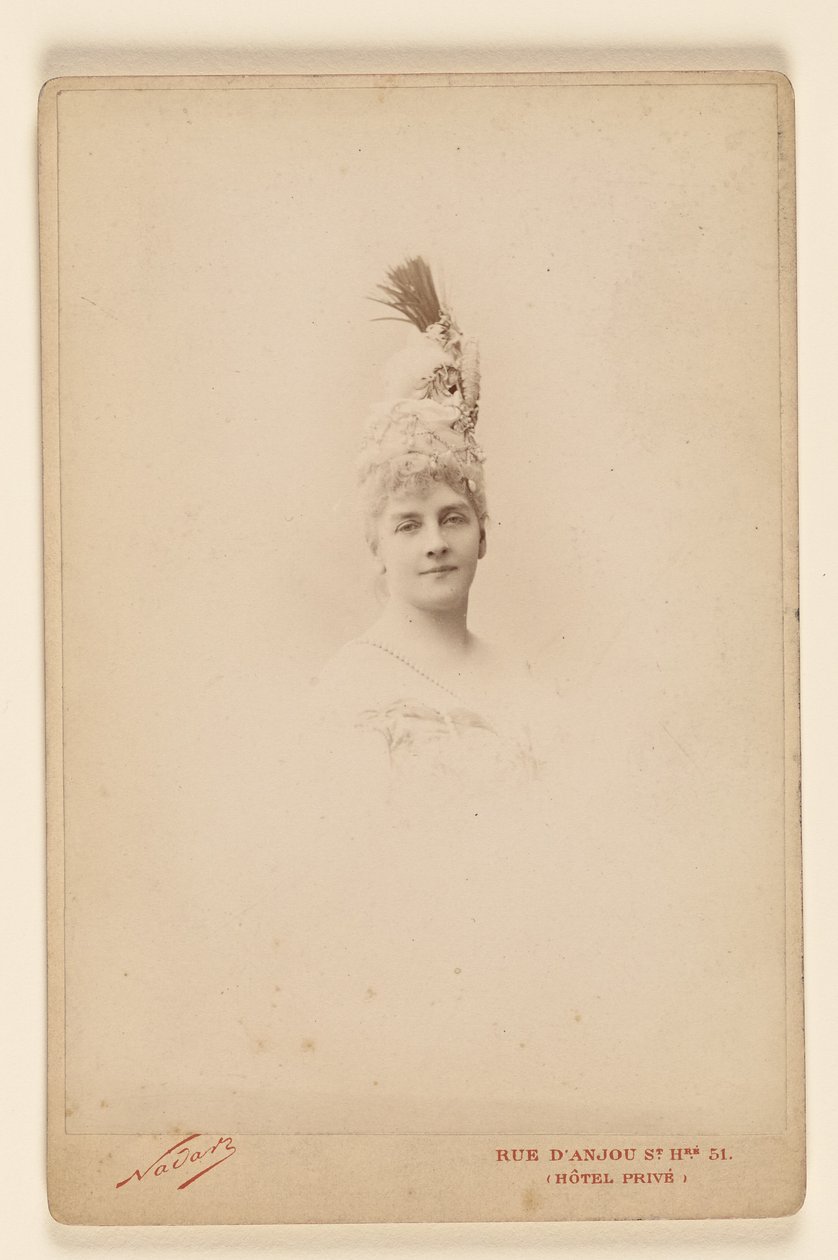 Gräfin Hélène de Pourtalès von Nadar [Gaspard Félix Tournachon]