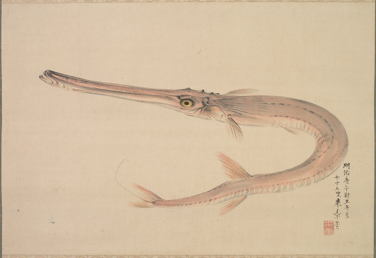 Nadelhecht (Yagara) von Nakajima Raishō