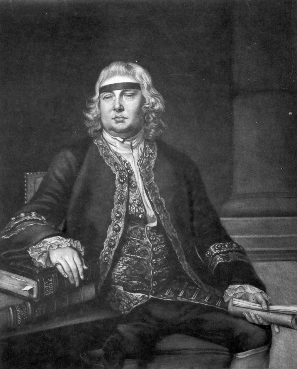Sir John Fielding von Nathaniel Hone