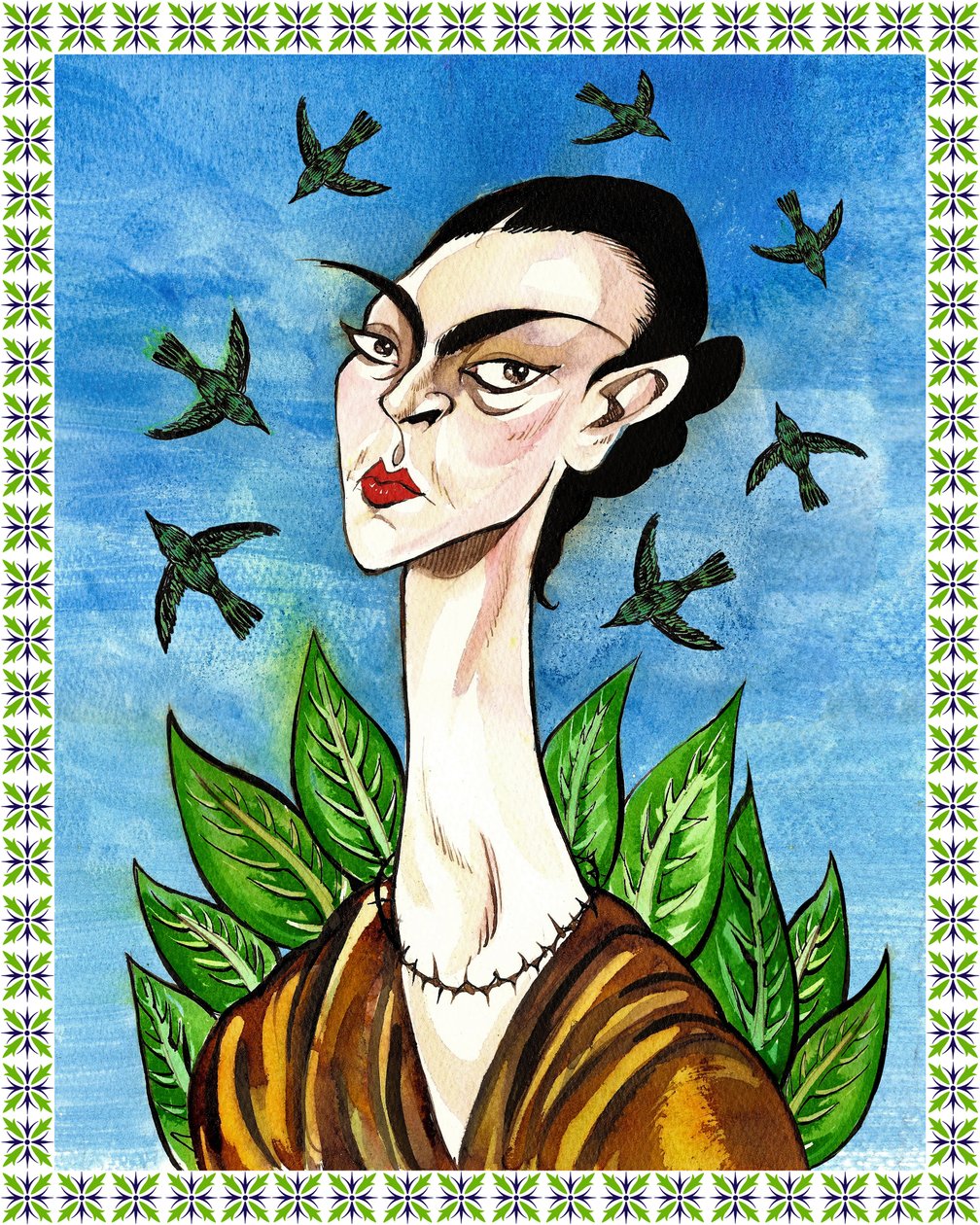 Frida Kahlo von Neale Osborne