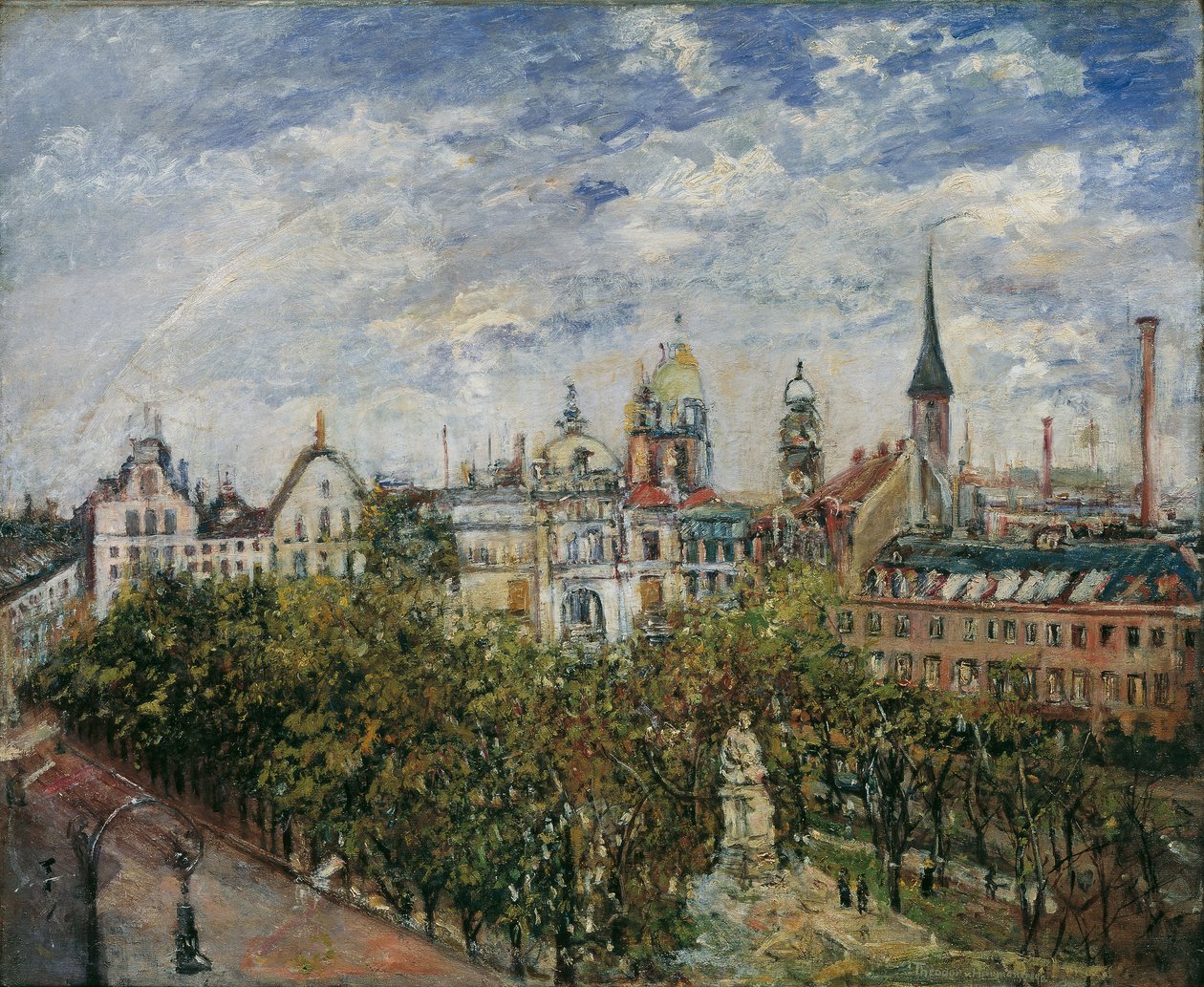 Ansicht von Prag von Leopold Blonder