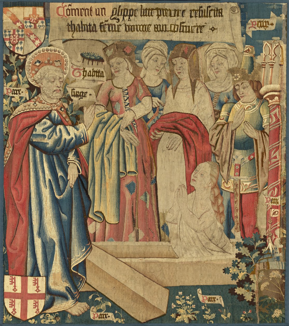 Die Auferweckung der Tabitha von Netherlandish 15th Century