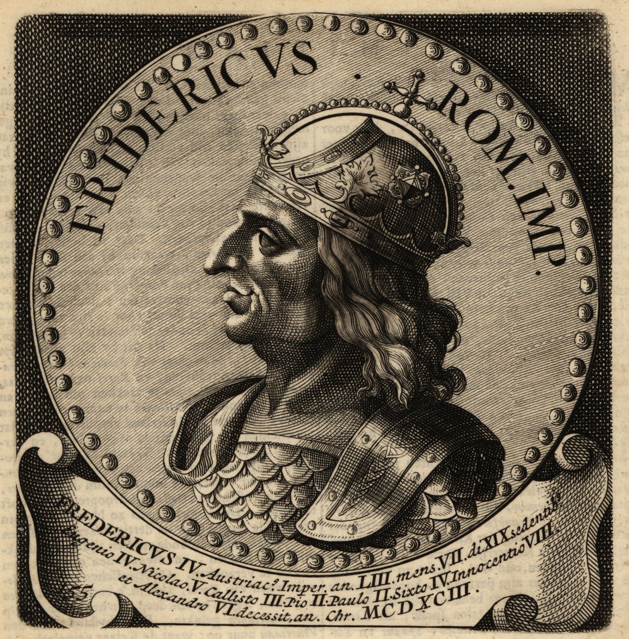 Heiliger Römischer Kaiser Friedrich III. von Netherlandish School