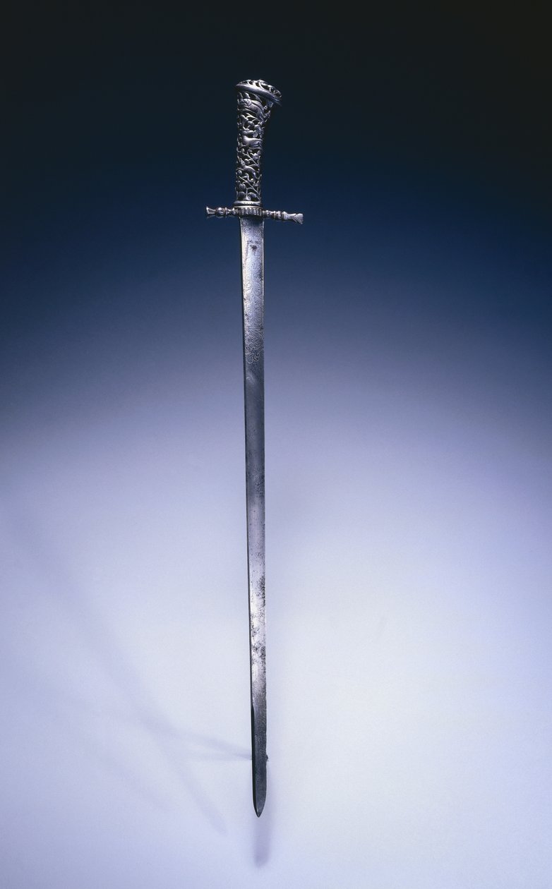 Jagdsäbel, ca. 1760-70 von Netherlandish School