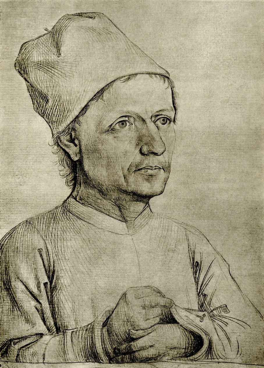 Porträt eines Mannes von Netherlandish School
