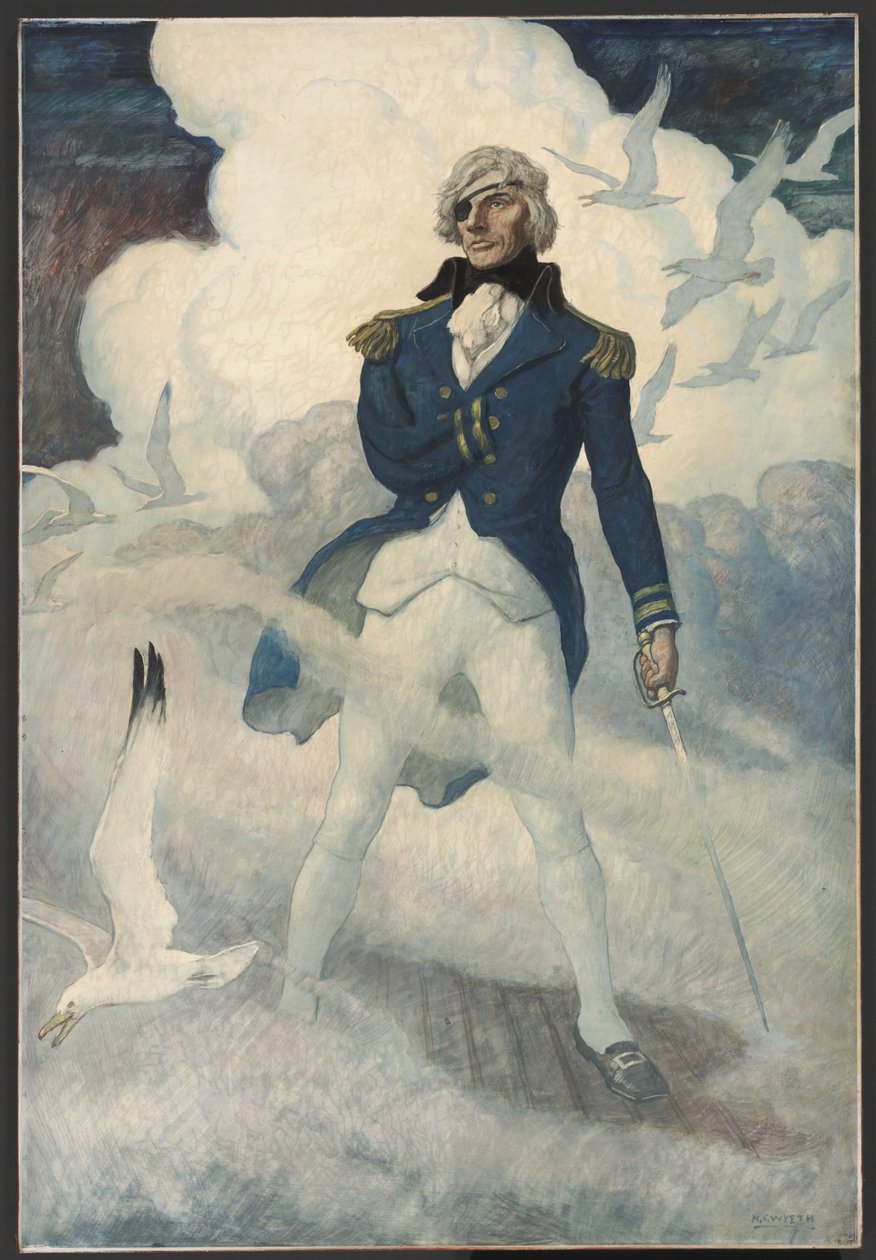 Der Geist des Admirals, um 1939 von Newell Convers Wyeth