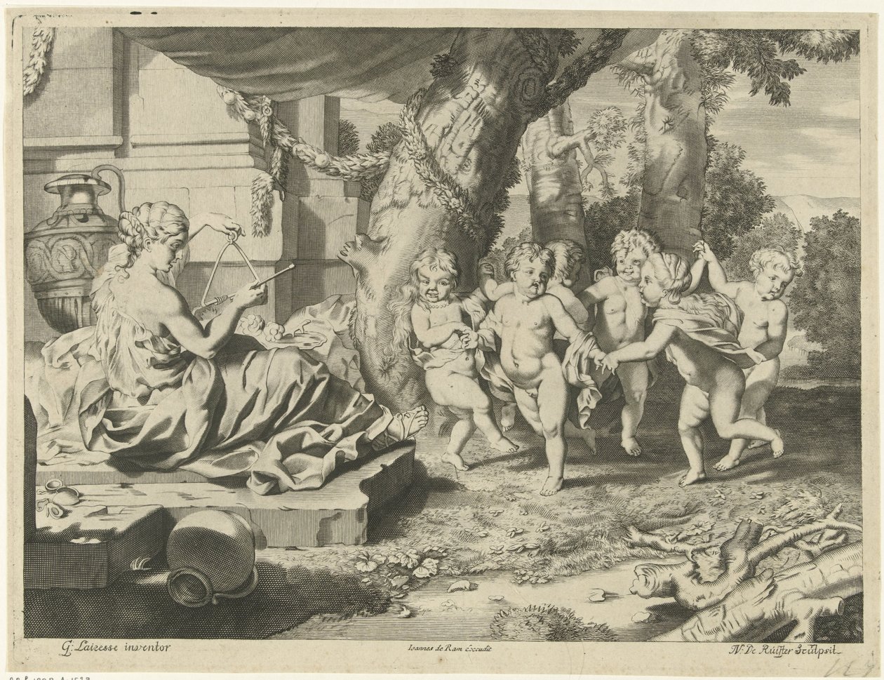 Allegorie auf die Musik von Nicaise de Ruyter