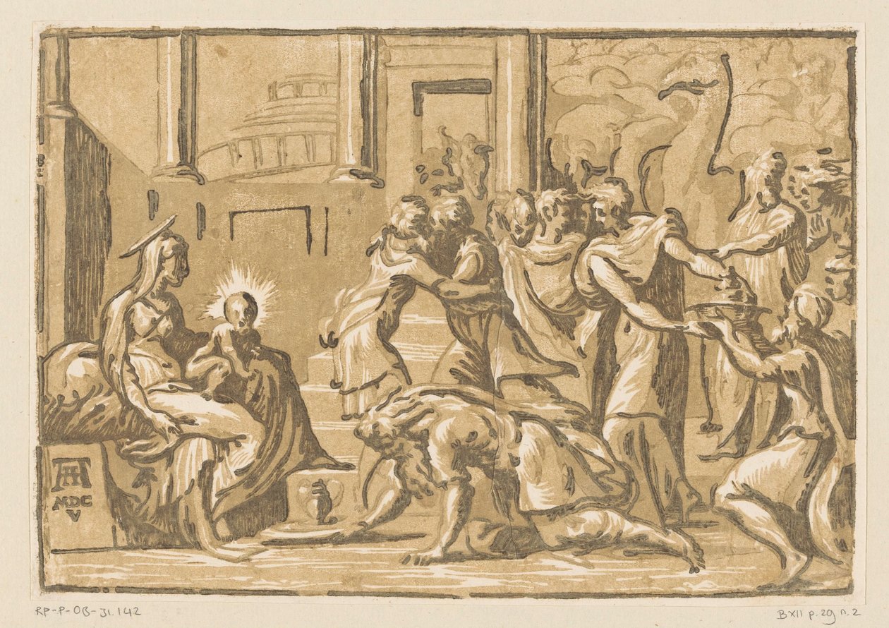 Anbetung der Könige von Niccolò Vicentino (attributed to)