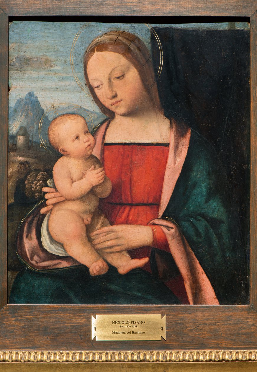 Madonna mit Kind, 1510-1520 von Niccolò Pisano