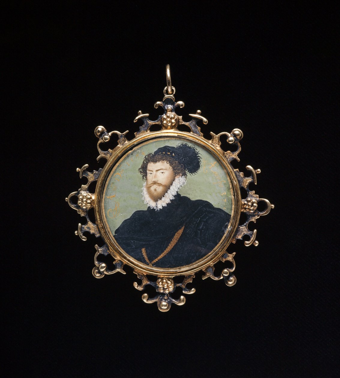 Ein unbekannter Mann, ca. 1574 von Nicholas Hilliard