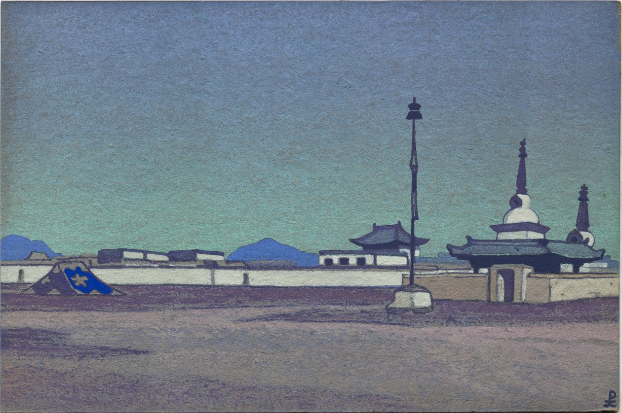 Batukhalka, Hauptstadt der Inneren Mongolei von Nicholas Roerich
