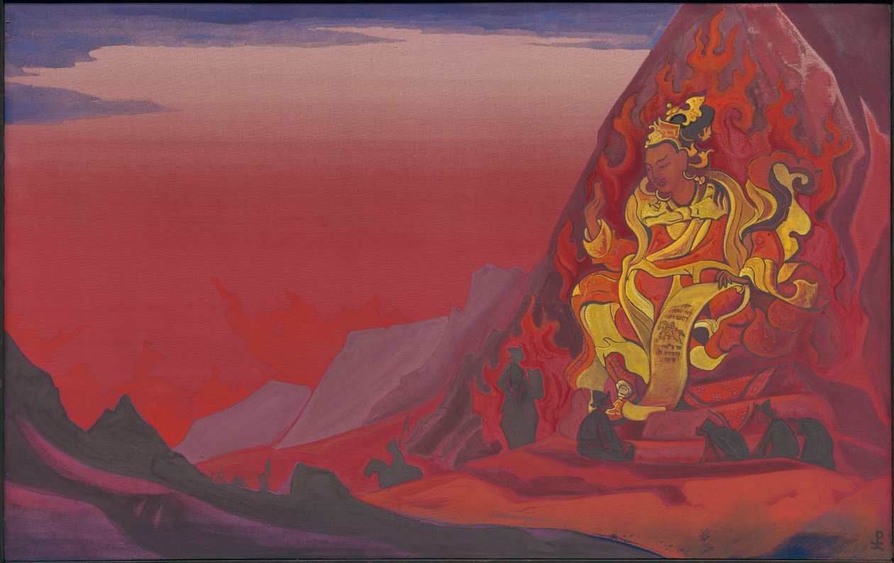 Befehl von Rigden Djapo, 1933 von Nicholas Roerich