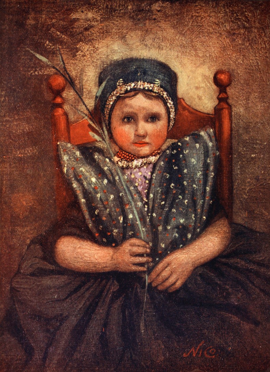 Ein kleines Mädchen, 1904 von Nico Jungman