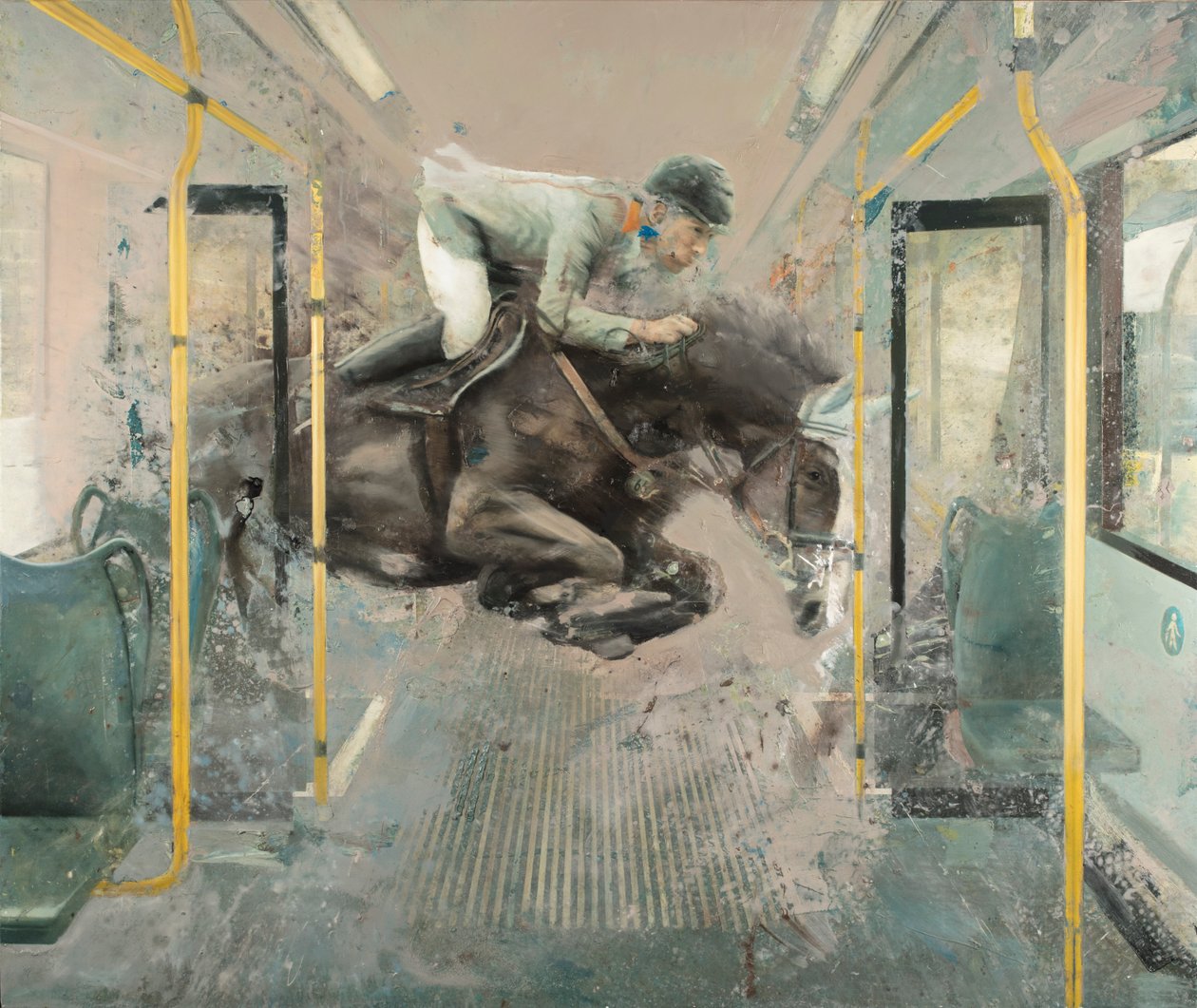 Tram Jump II, 2019 von Nicola Pucci