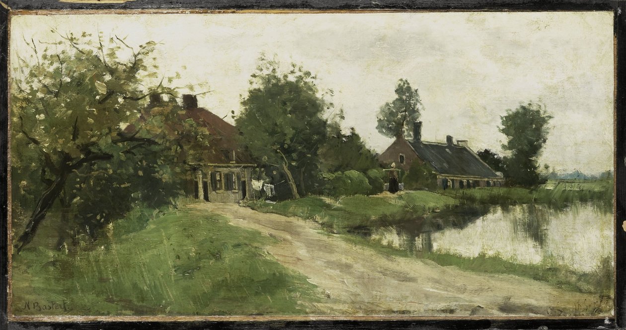 Nahe Breukelen an der Vecht von Nicolaas Bastert