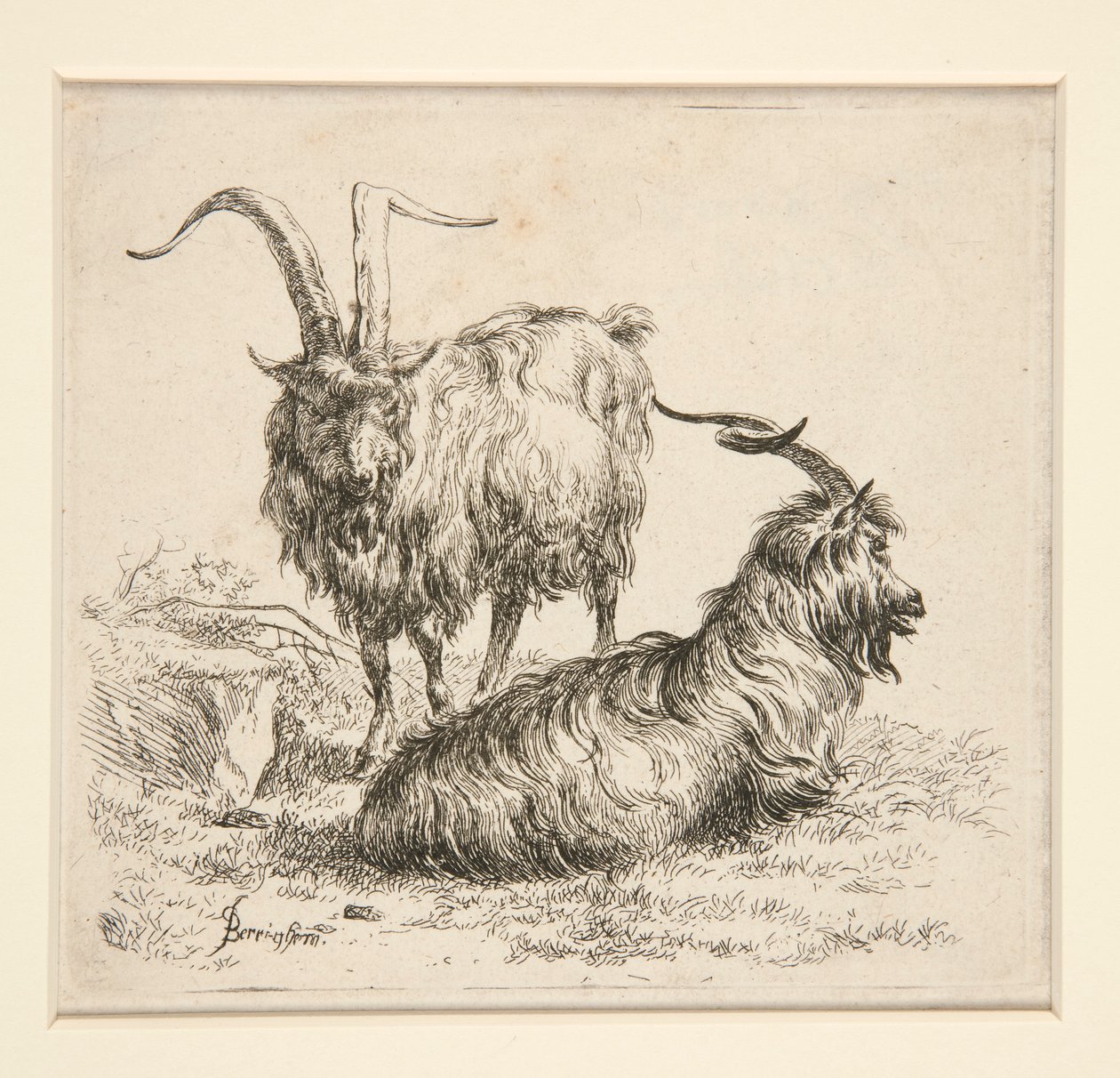 Ziegen (aus von Nicolaes Berchem