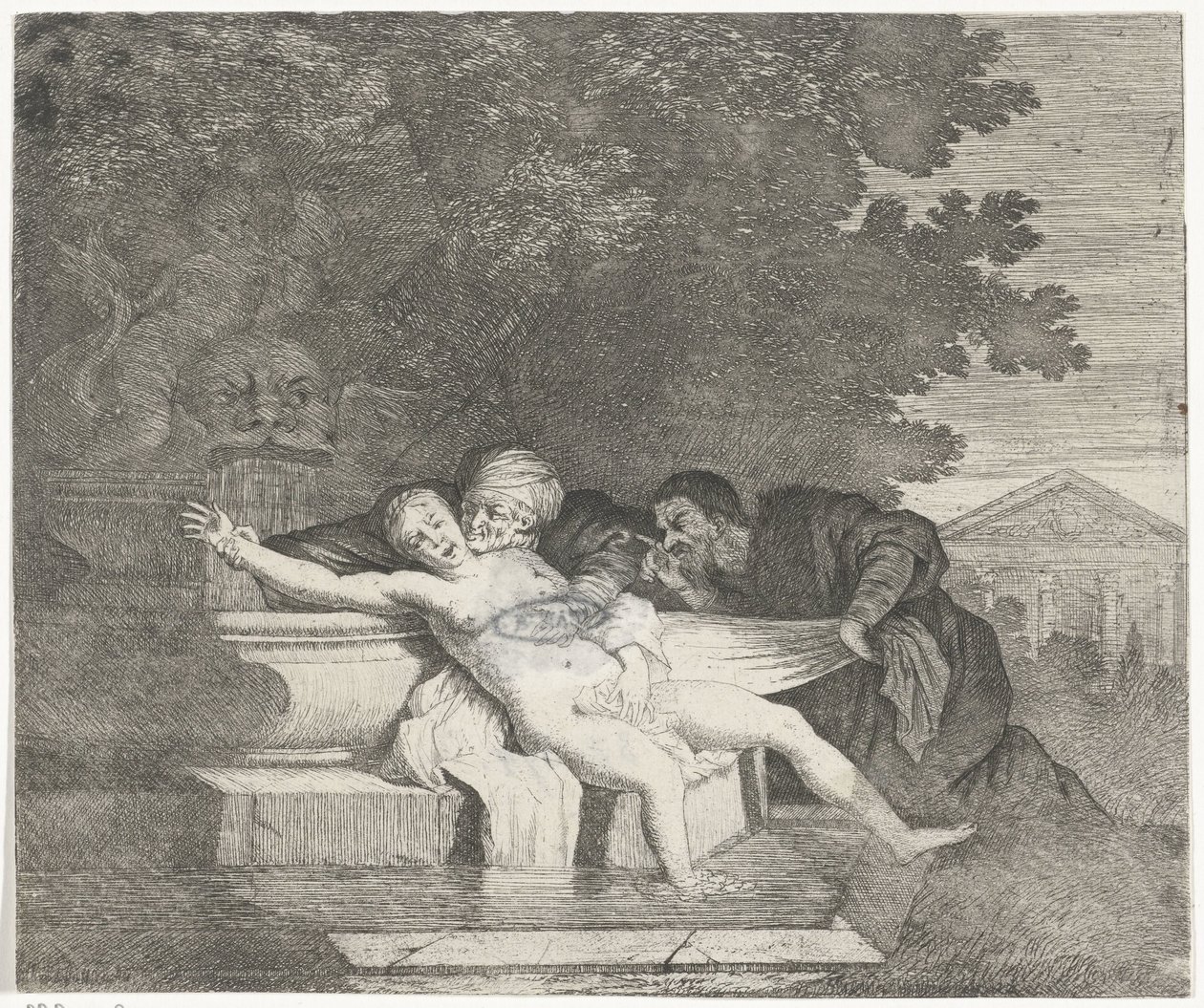 Susanna und die Ältesten von Nicolaes Van Helt Stockade