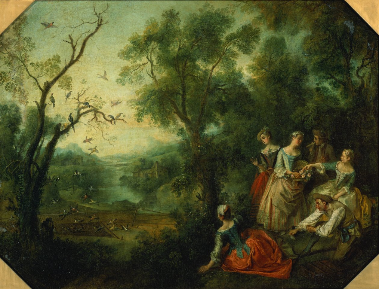 Frühling, 1738 von Nicolas Lancret