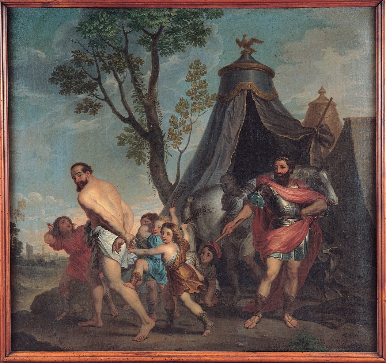 Camillus und der Schulmeister von Falerii von Nicolas Poussin