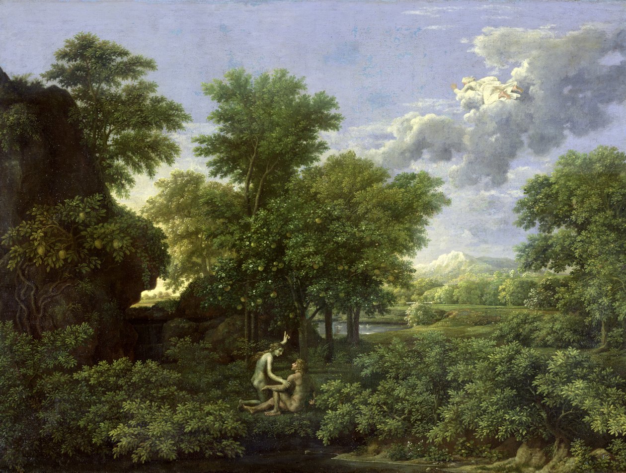 Frühling oder Der Garten Eden von Nicolas Poussin