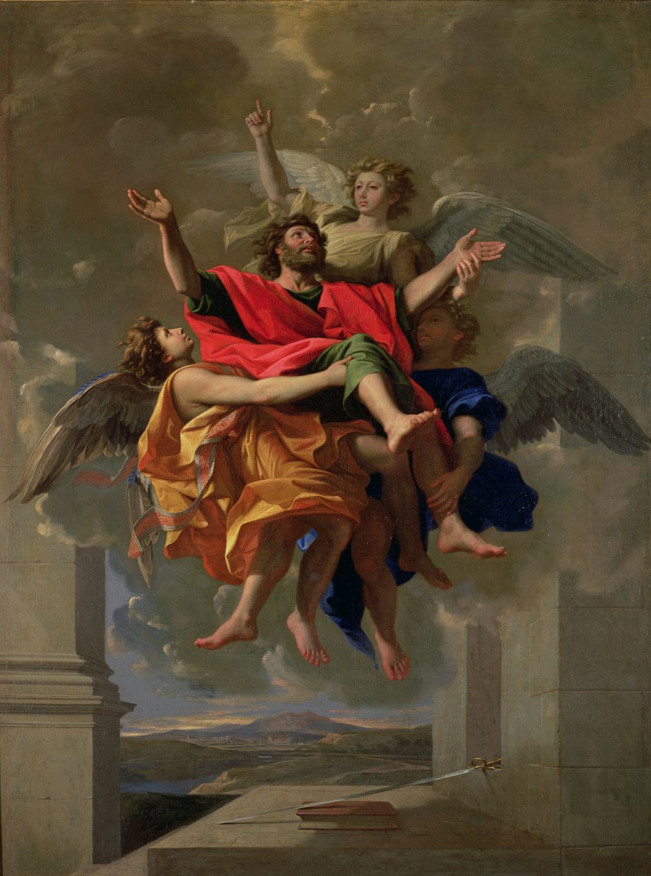 Die Vision des Heiligen Paulus, 1649-50 von Nicolas Poussin