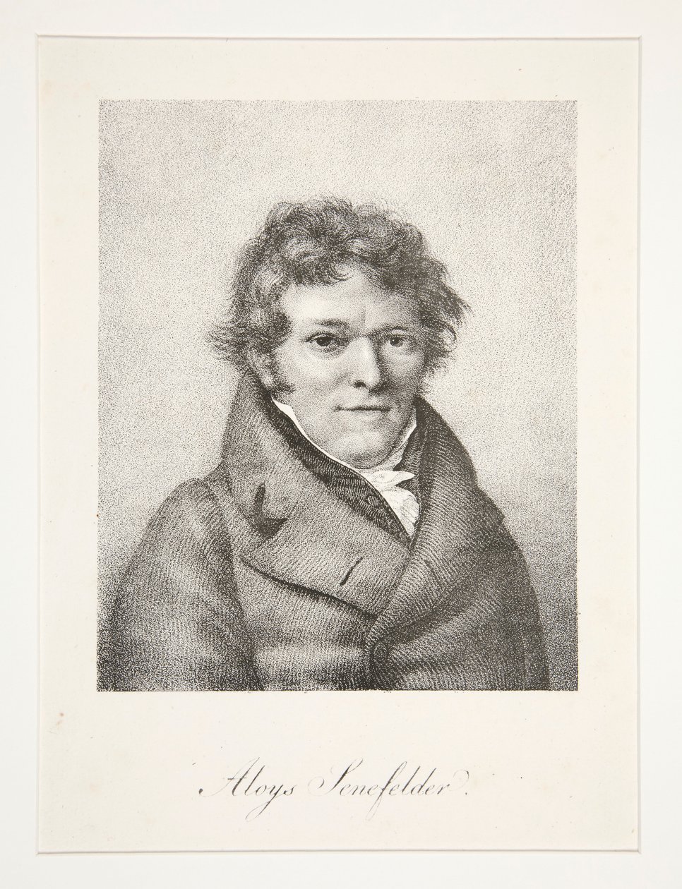 Porträt von Aloys Senefelder von Nicolas Henri Jacob