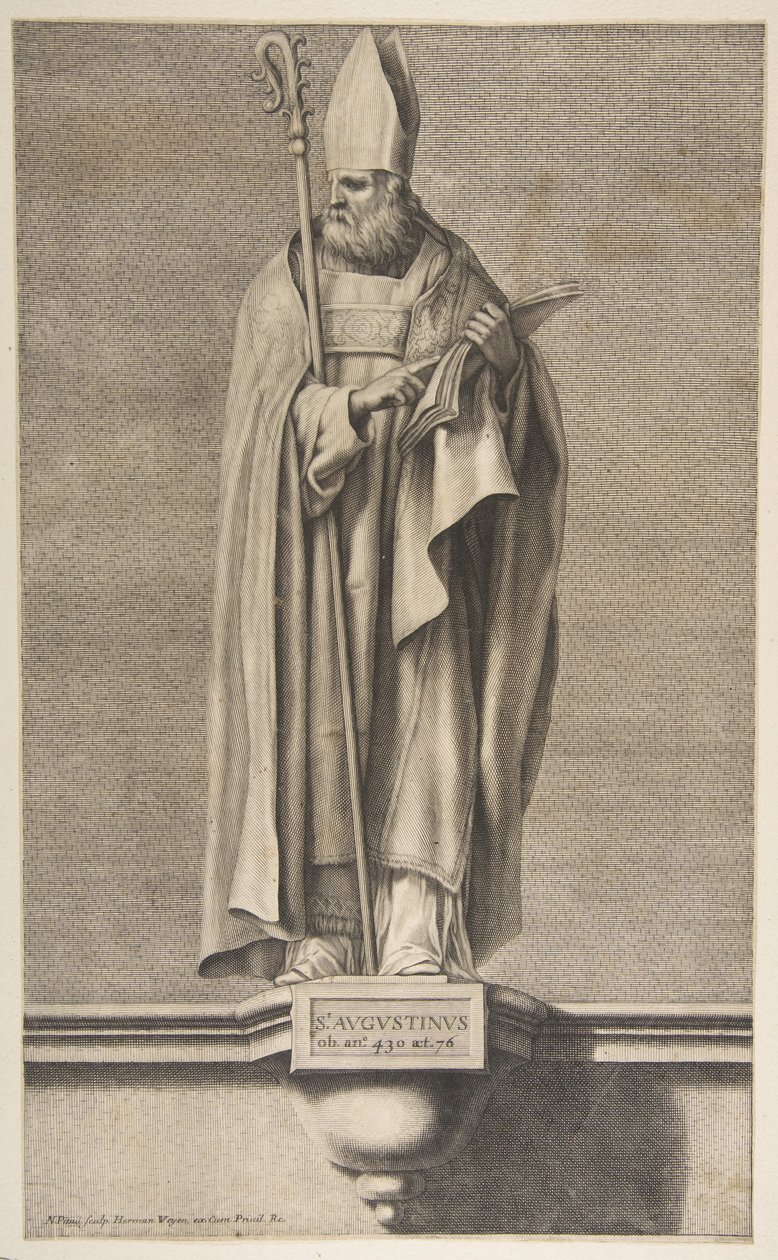 Heiliger Augustinus von Nicolas Pitau