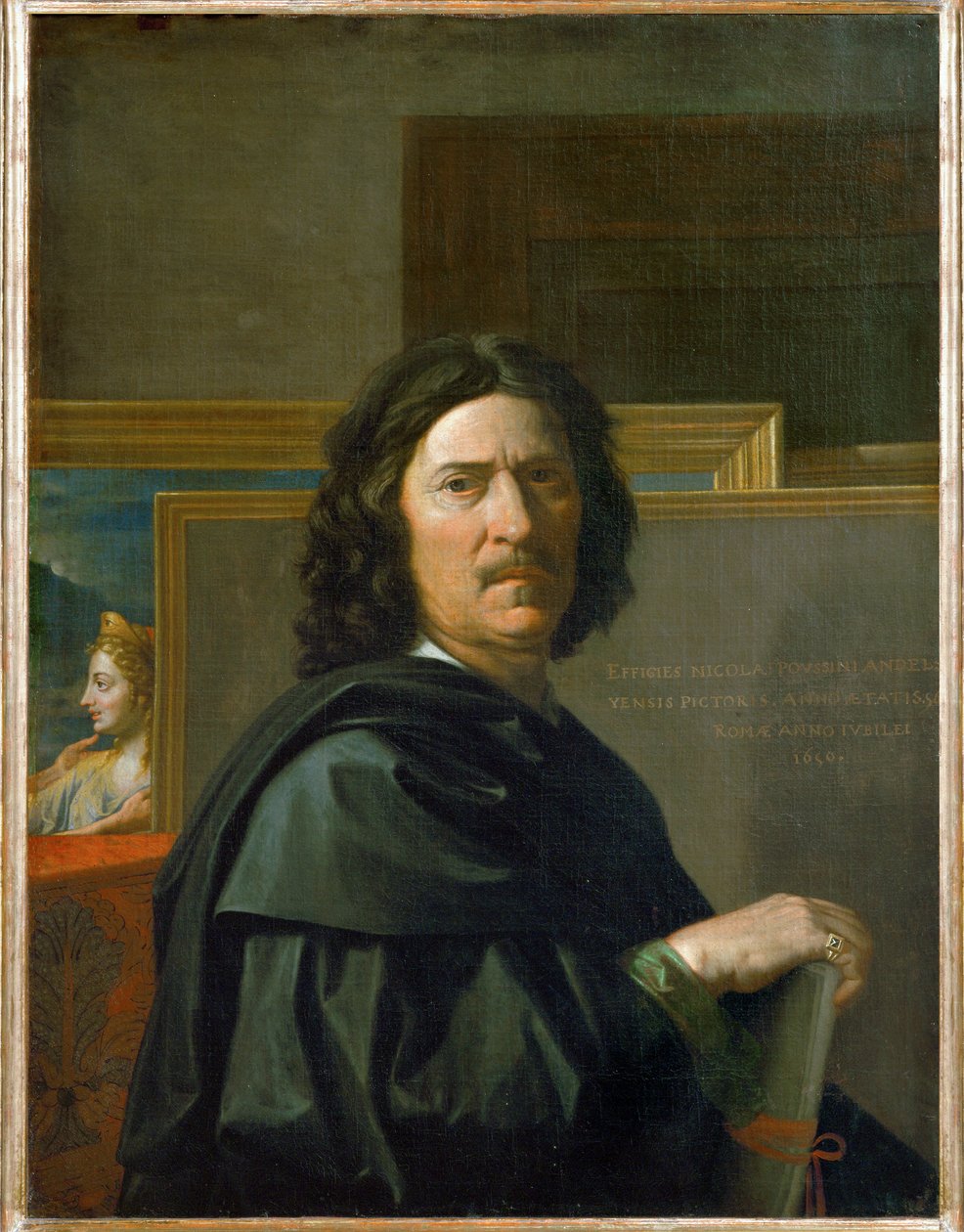 Selbstporträt von Nicolas Poussin