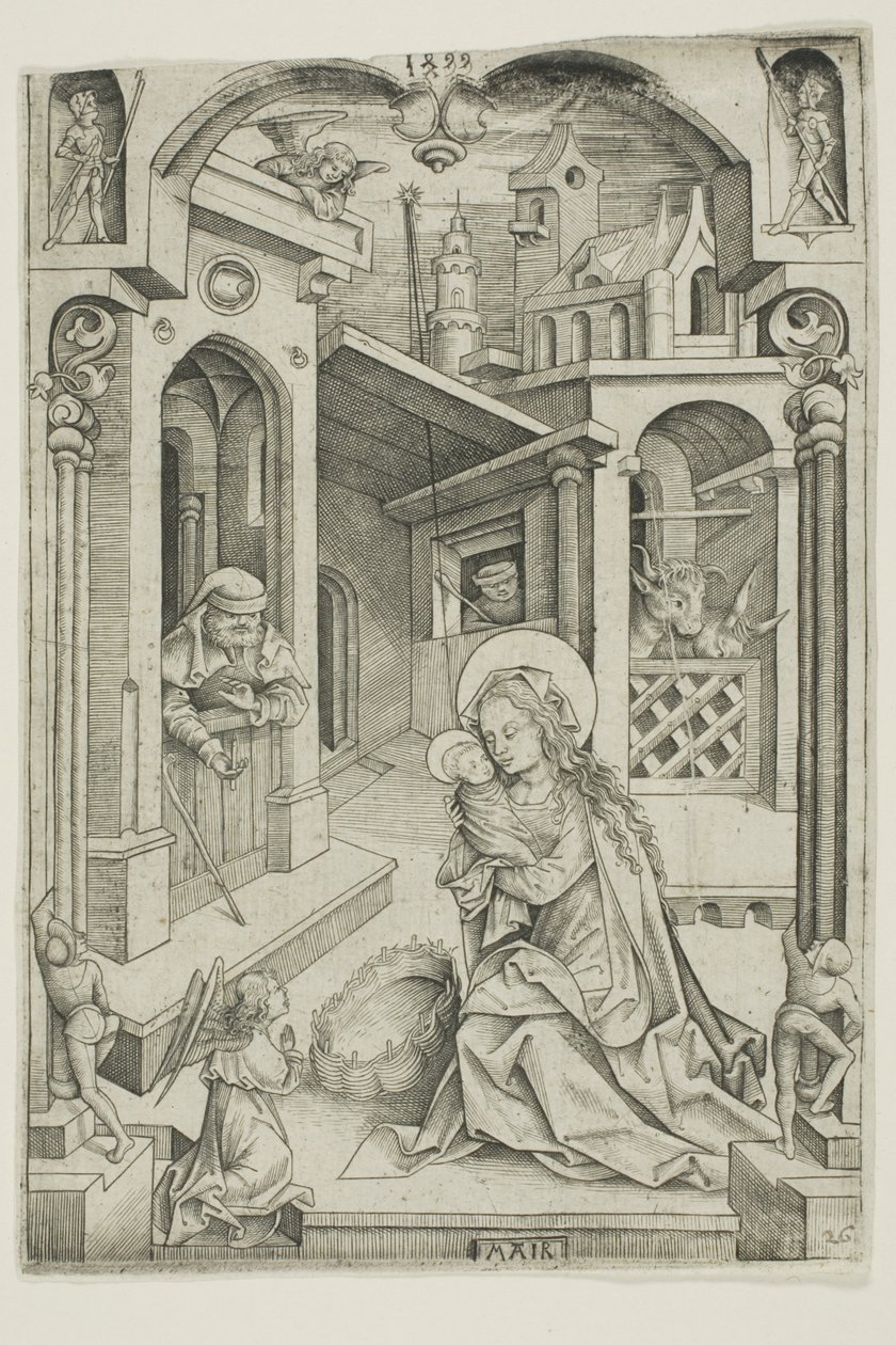 Die Geburt Christi von Nicolaus Alexander Mair von Landshut