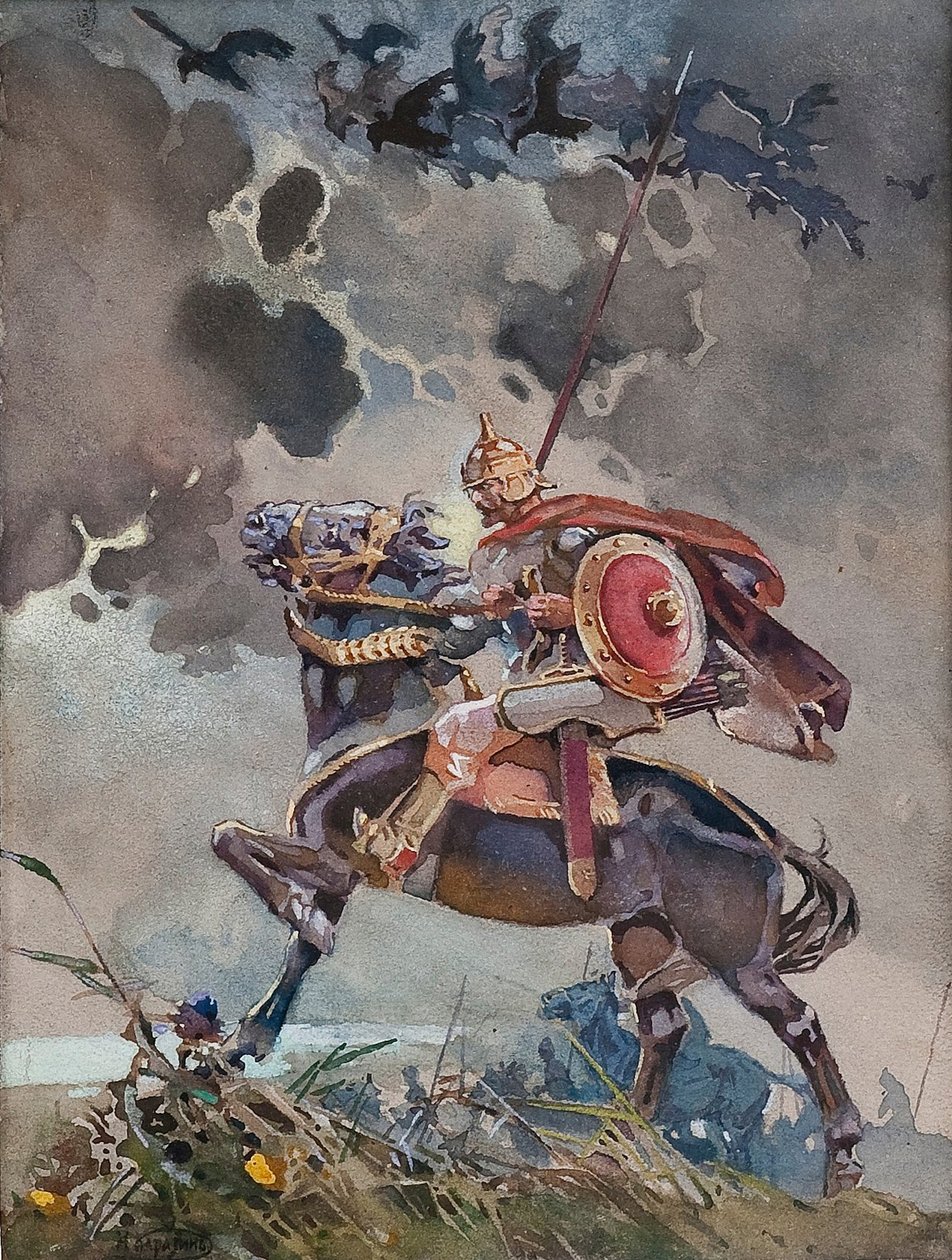Reiter von Nikolai Nikolayevich Karasin