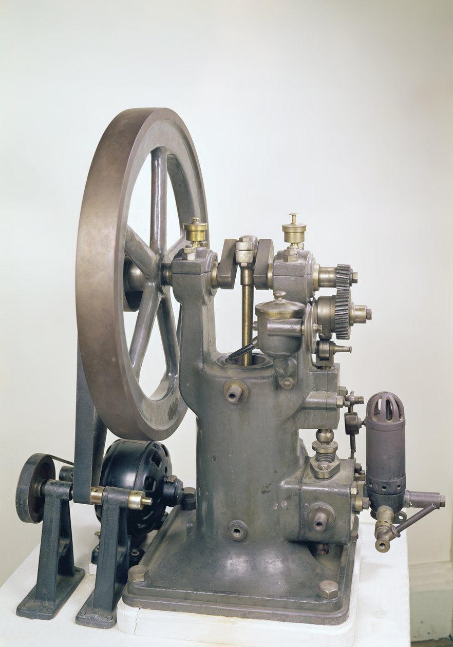 Verbrennungsmotor, 1876 von Nikolaus Otto