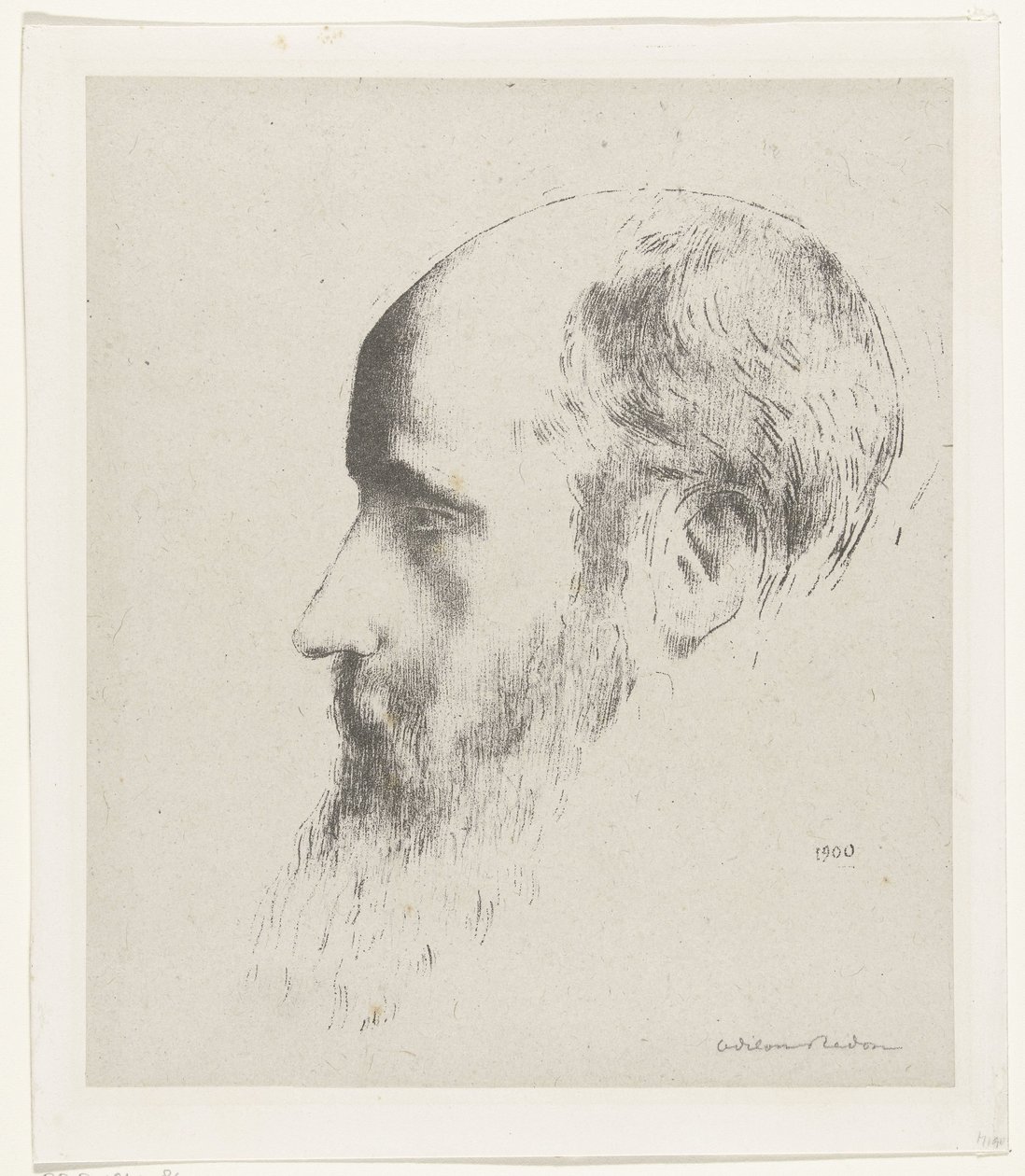 Porträt von Edouard Vuillard von Odilon Redon