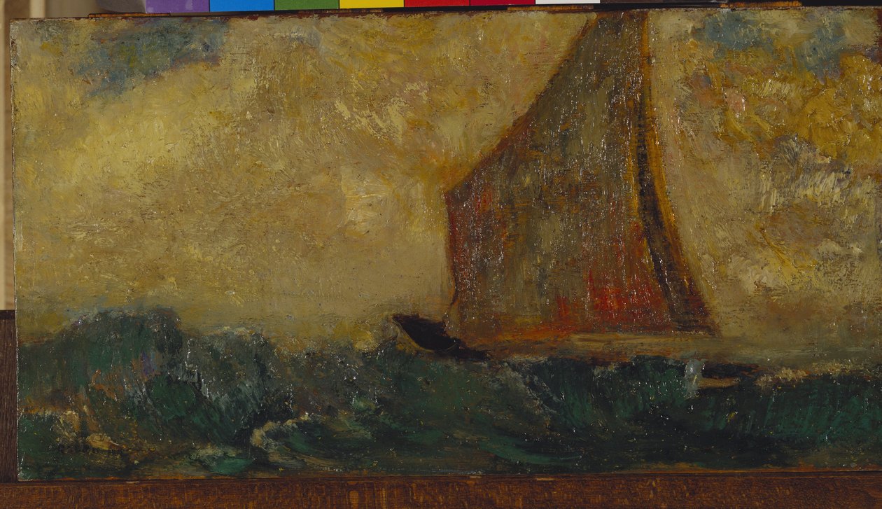 Das mystische Boot von Odilon Redon